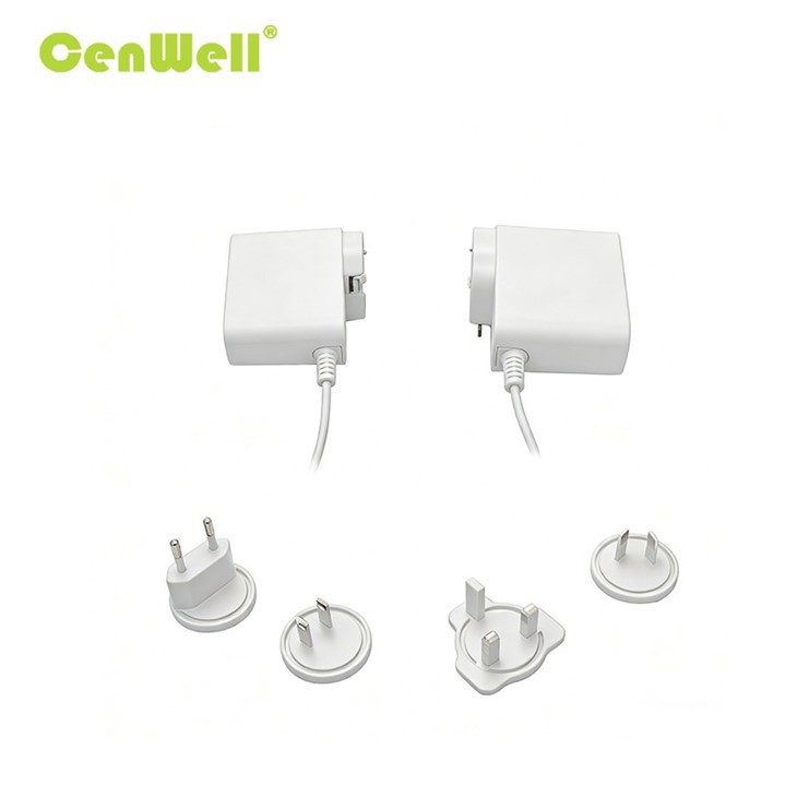 36W GaN Wall AC Power Adapter Interchangeable Plug price